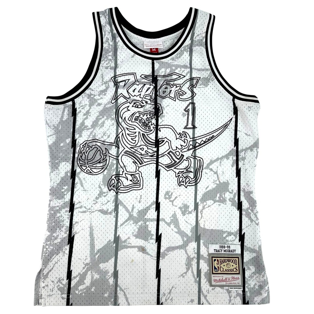 Mitchell Ness NBA Classics #1 Tracy McGrady Toronto Raptors‎ Jersey Hardwood M